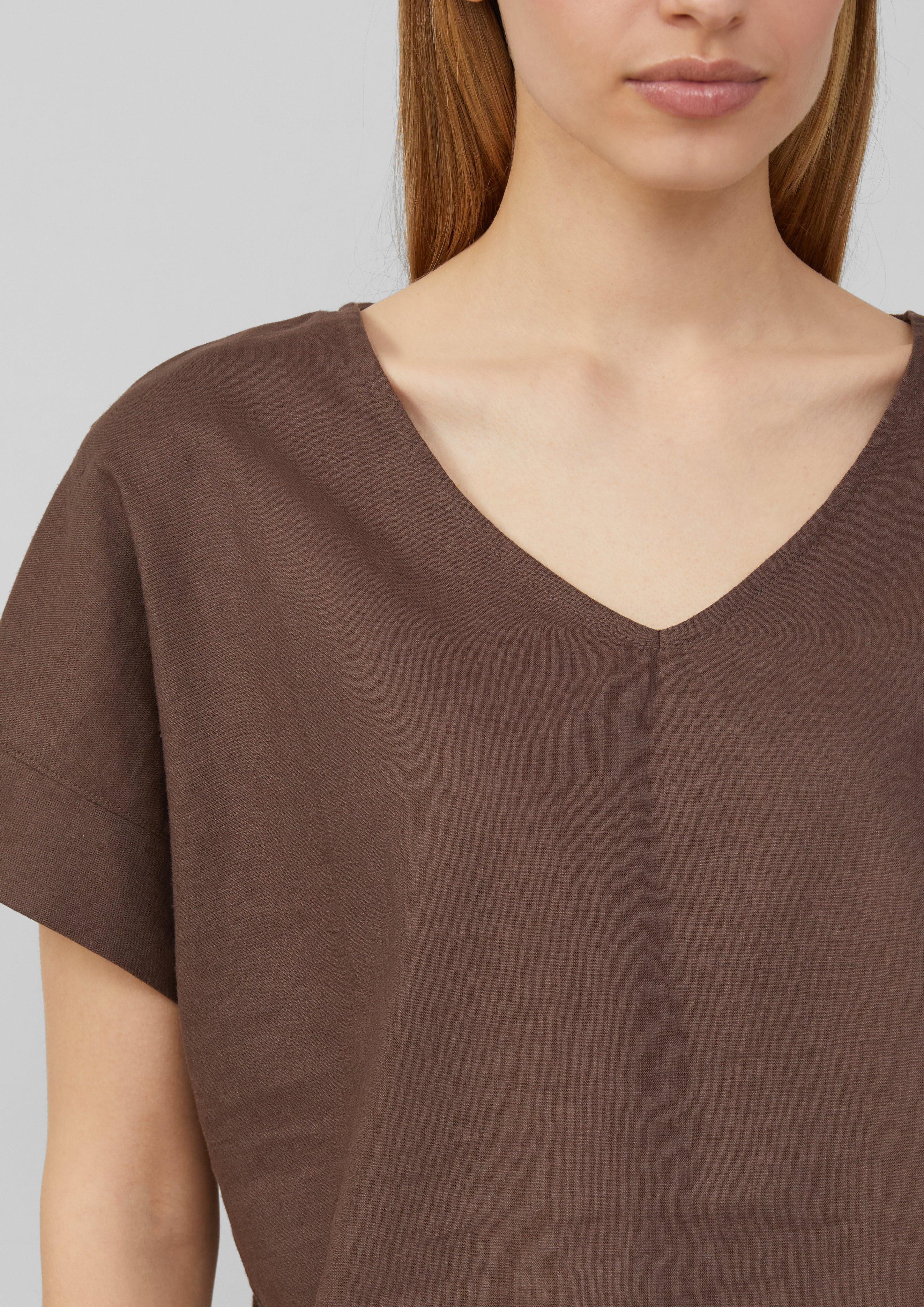 s.Oliver Shirttop T-Shirt im Fabricmix mit günstig online kaufen