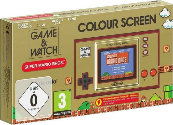 Nintendo »Game & Watch: Super Mario Bros. Kompakte Handheld Retro Spielekonsole« Nintendo-Controller