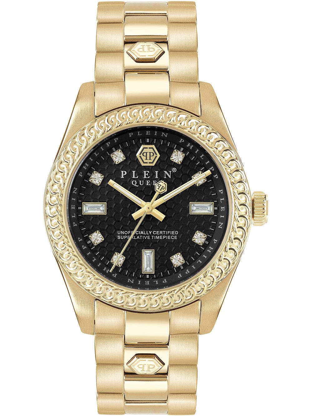 PHILIPP PLEIN Quarzuhr Philipp Plein PWDAA0621 Queen Crystal Damenuhr 36mm günstig online kaufen