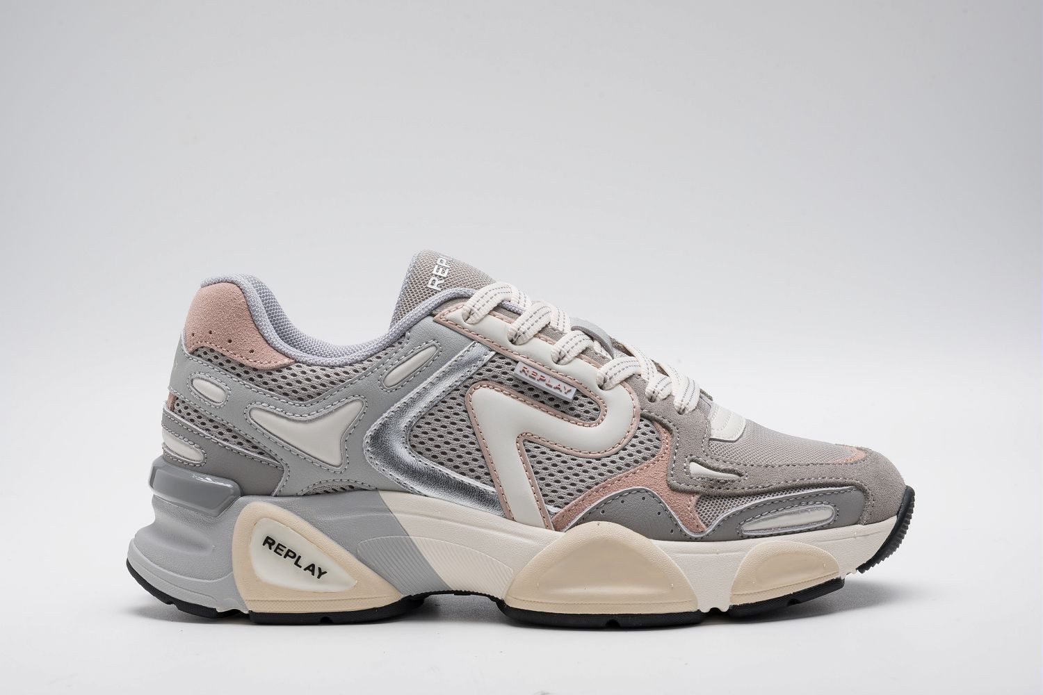 Replay Plateausneaker Schnürschuh, Halbschuh, Freizeitschuh mit Ugly-Laufsohle