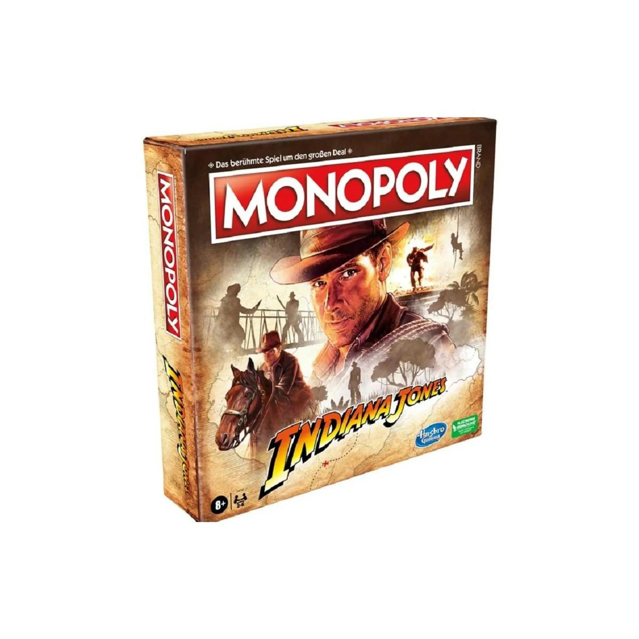 Spiel, Monopoly Hasbro Indiana Brettspiel Jones