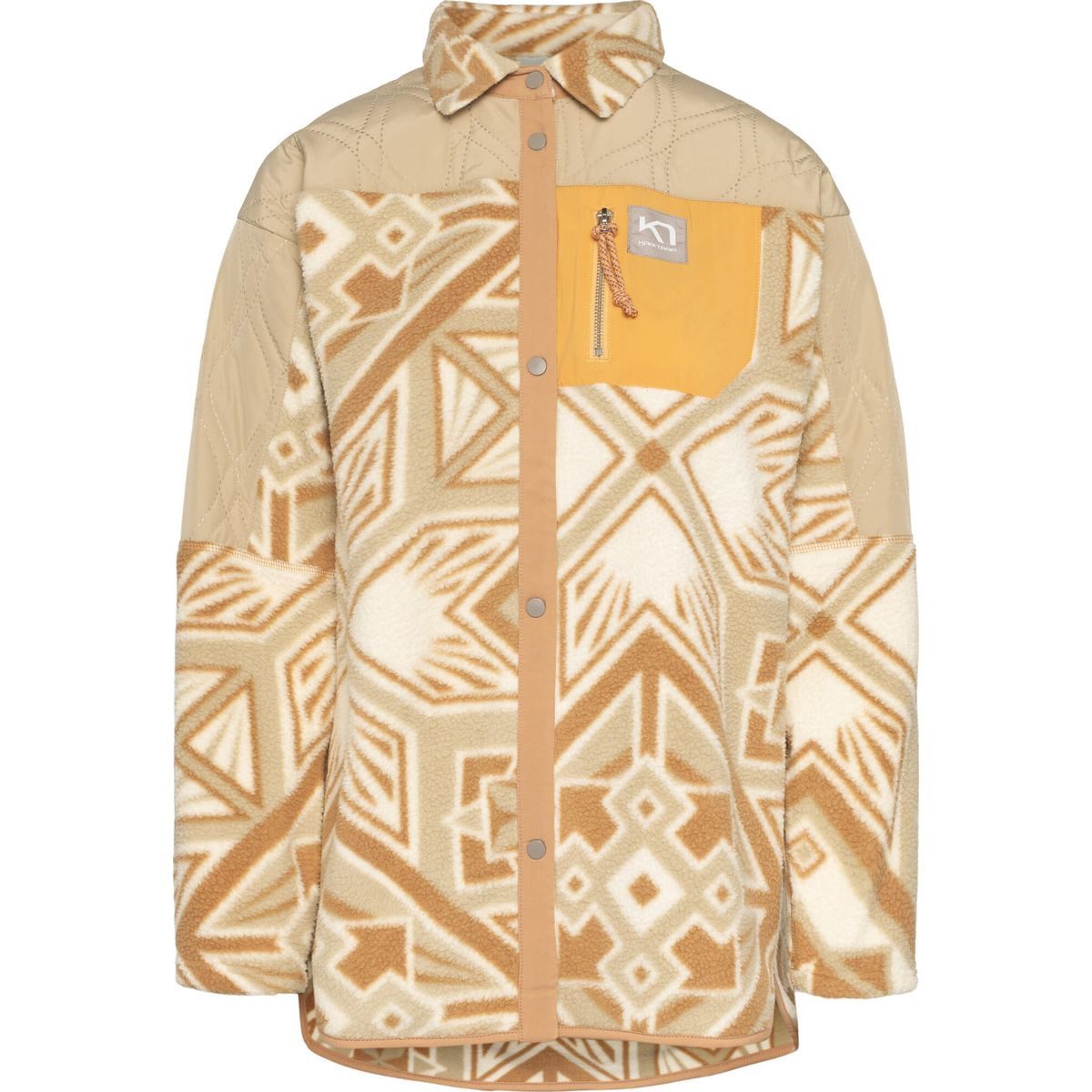 Kari Traa Outdoorjacke Rothe Jacket Shirt Vielseitiges Damen-Shirt für Alltag und Reisen mit extra Wärme
