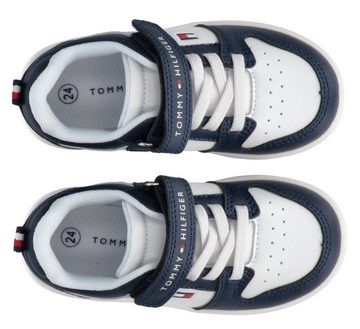 Tommy Hilfiger LOW CUT LACE-UP/VELCRO SNEAKER Sneaker mit Klettriegel, Freizeitschuh, Halbschuh, Schnürschuh