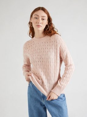 SUBLEVEL Strickpullover (1-tlg) Lochmuster