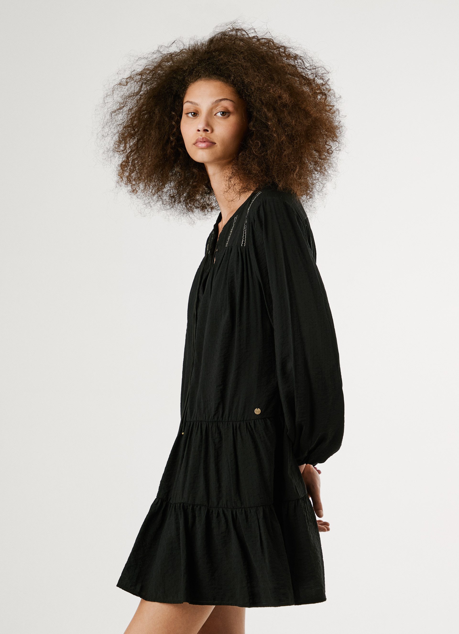 Pepe Jeans Tunikakleid PAULE DRESS mit Stufenschnitt günstig online kaufen