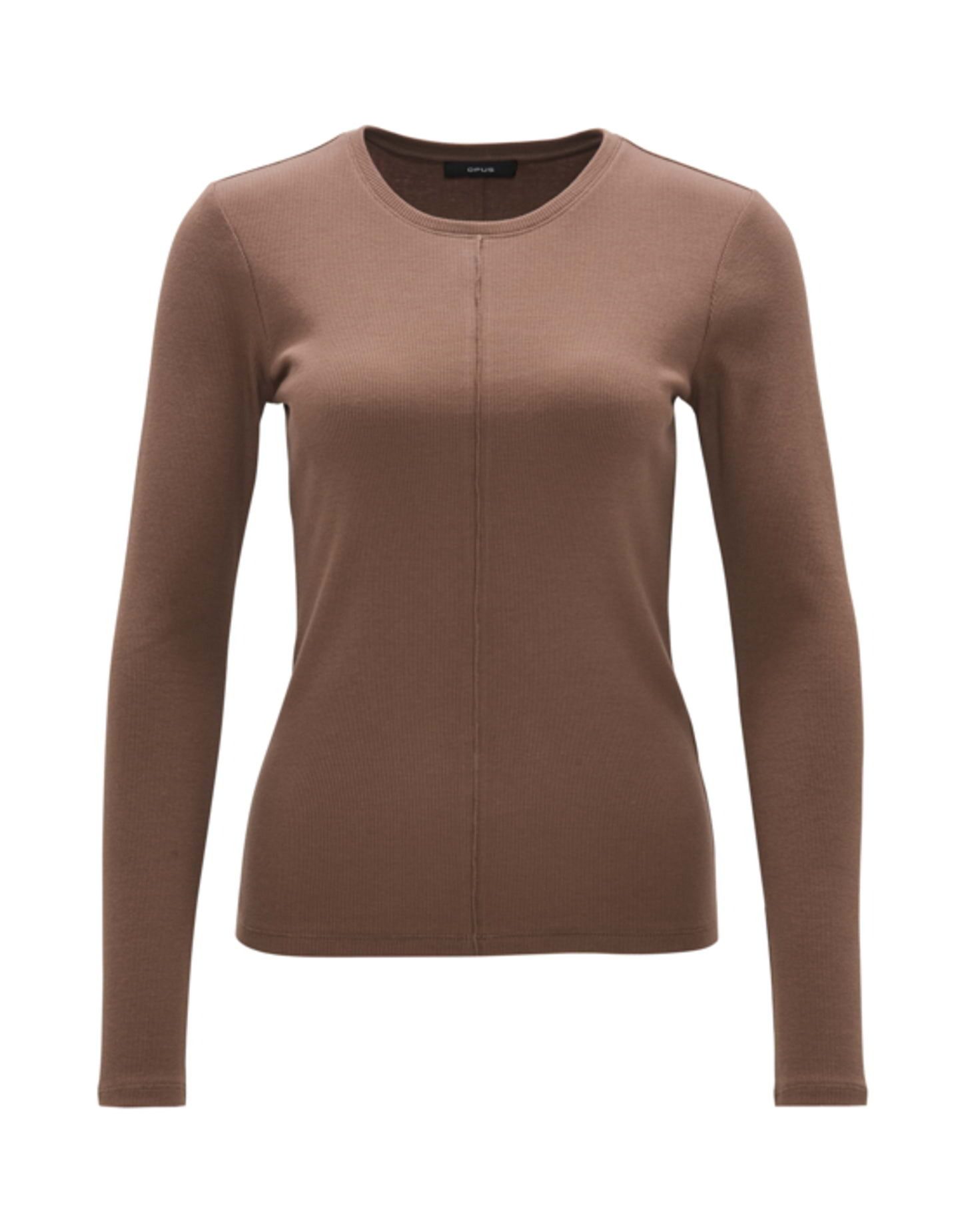 OPUS Langarmshirt SADALIE Slim aus BCI Cotton Mix schmale Passform, weicher günstig online kaufen