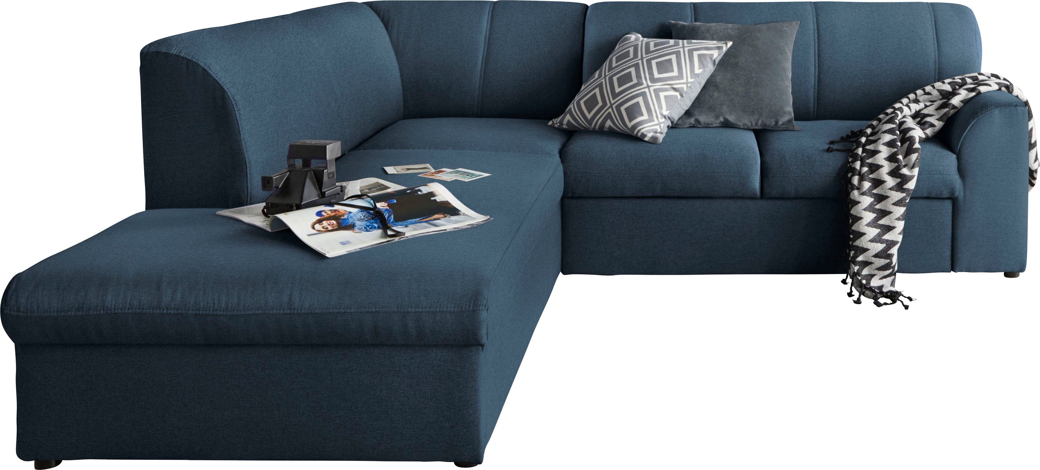 DOMO collection Ecksofa Topper zeitlos elegant, günstig online kaufen