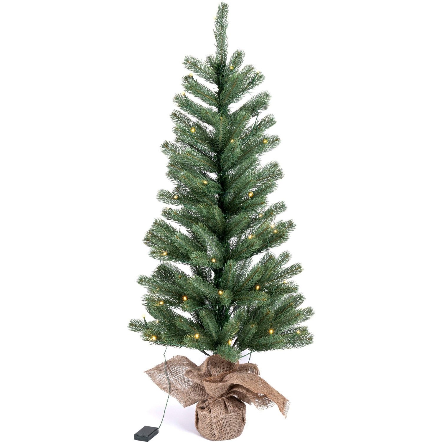 Künstlicher Weihnachtsbaum Künstlicher Weihnachtsbaum TANNENBAUM ca. 60 cm mit LED Beleuchtung