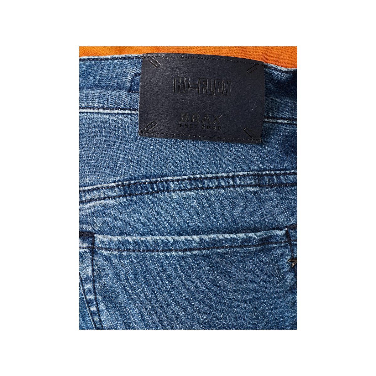 blau (1-tlg) 5-Pocket-Jeans Brax