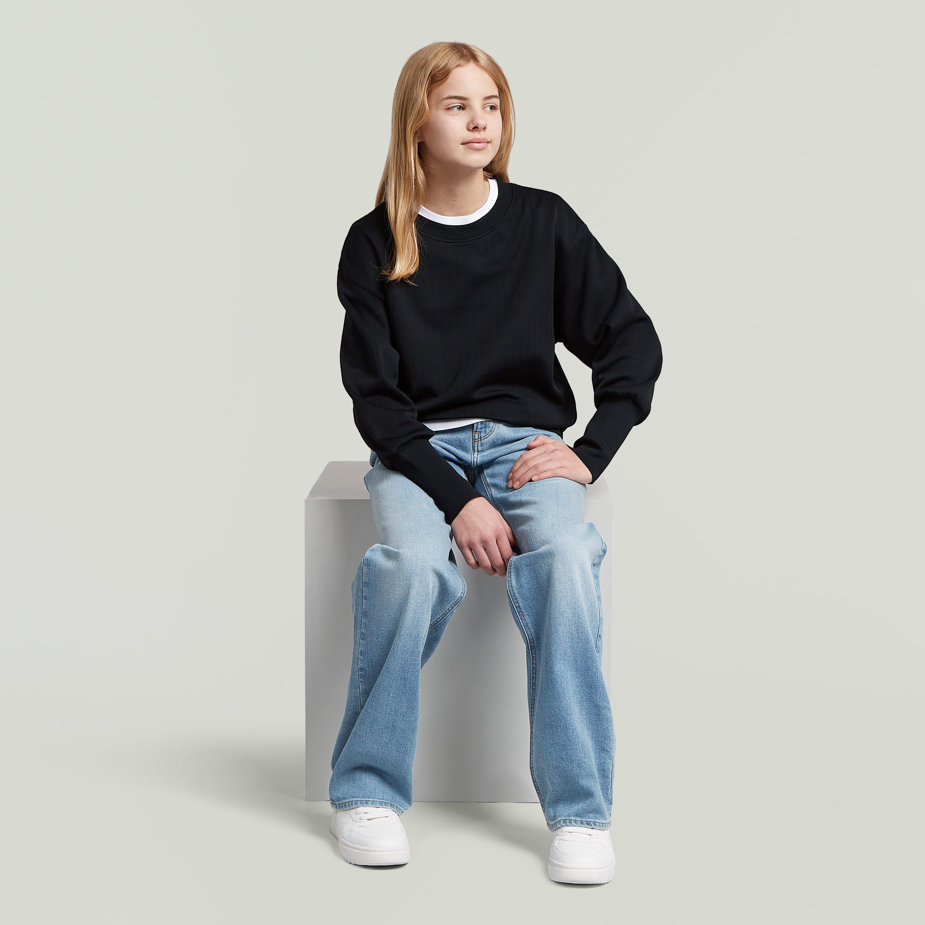 G-STAR Loose-fit-Jeans KIDS, JUDEE LOOSE G mit regulärem Bund, Baumwoll-Denim – Bild 3 von 5