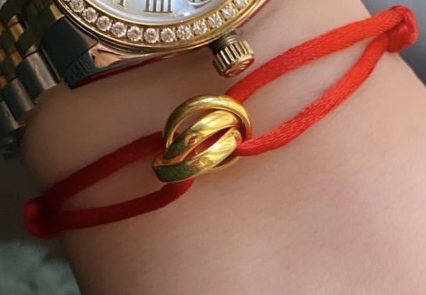 DC Jewelry Armband Trinitiy Armband (Einfarbig) Rot