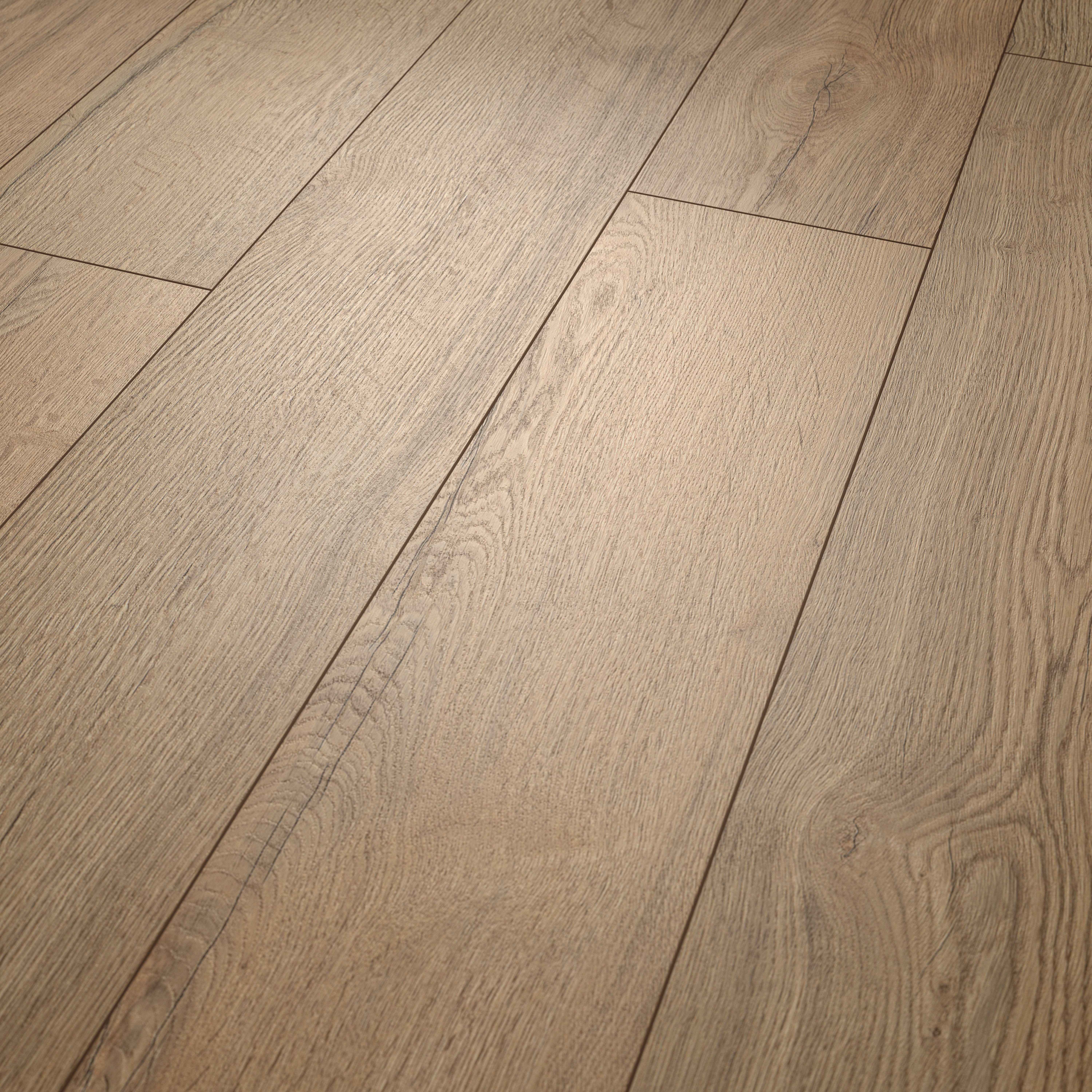 EGGER Laminat NatureSense EL2082 Elva Eiche natur, (8mm, 1,995qm), Praktisch & Pflegeleicht