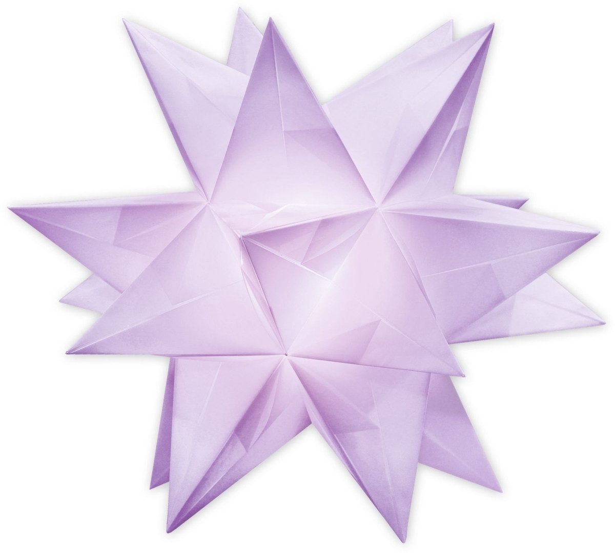 Bastelfilz Faltblätter Aurelio Stern Transparentpapier 115g/qm 20x20cm 33 Blatt .
