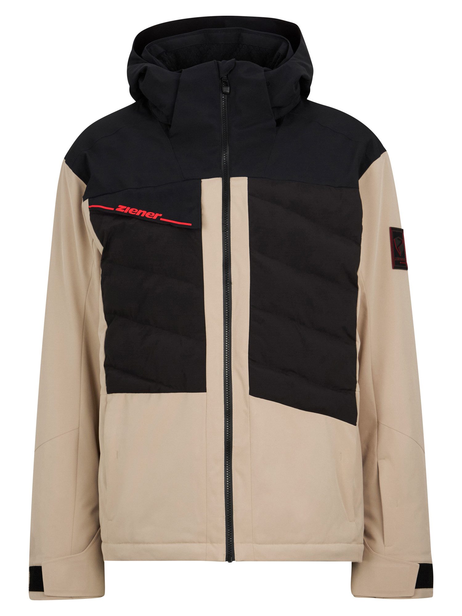 Ziener Skijacke TIDAL-Z jacket man SANDSTONE