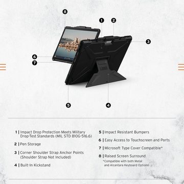 UAG Tablet-Hülle Metropolis SE 33 cm (13 Zoll), [Microsoft Surface Pro 9 Hülle]