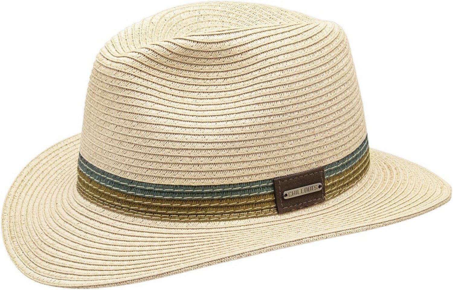 chillouts Strohhut schmaler Papier Traveller UV günstig online kaufen