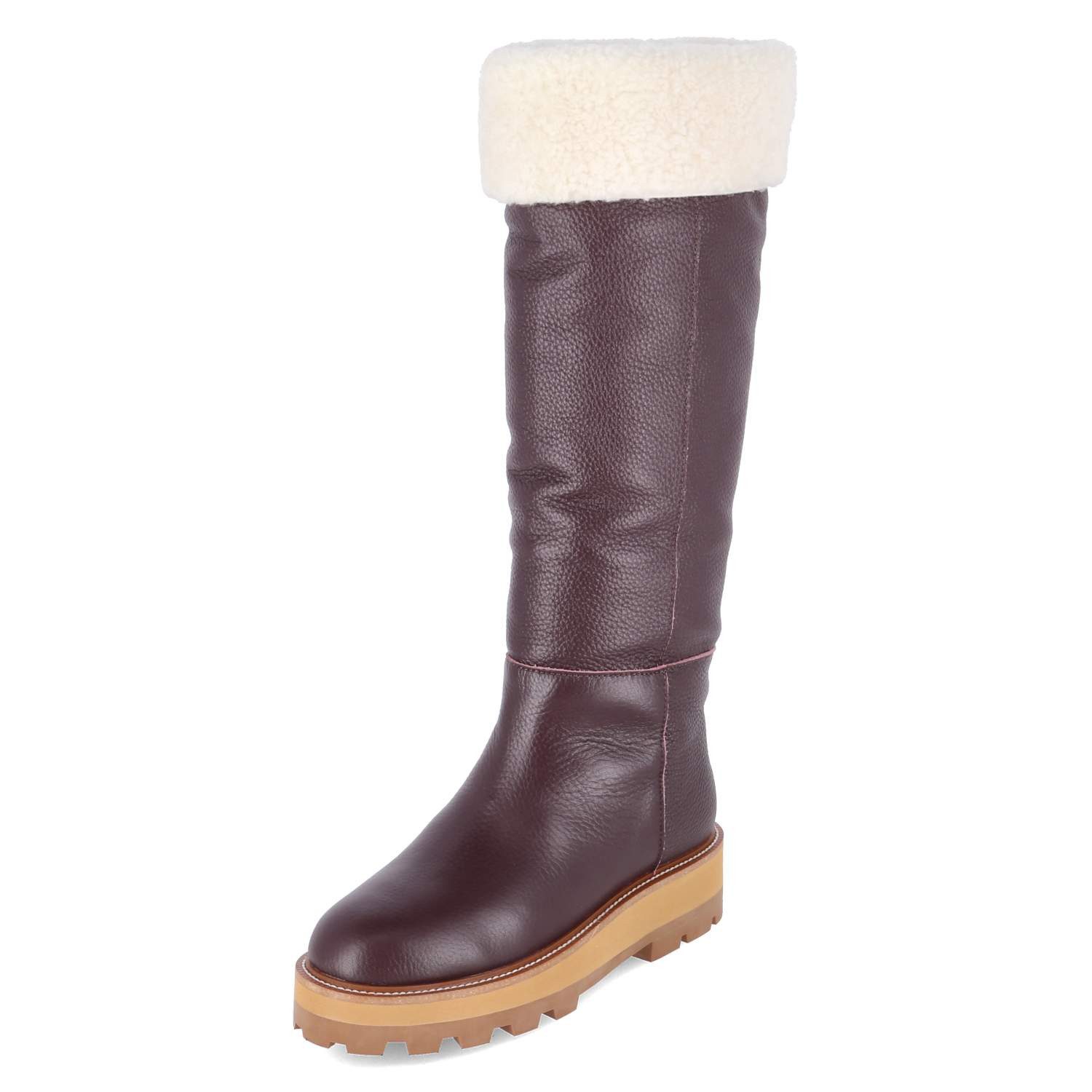 Australia Luxe Collective Australia Luxe TIT402BL-PL Damen Glattleder lila günstig online kaufen