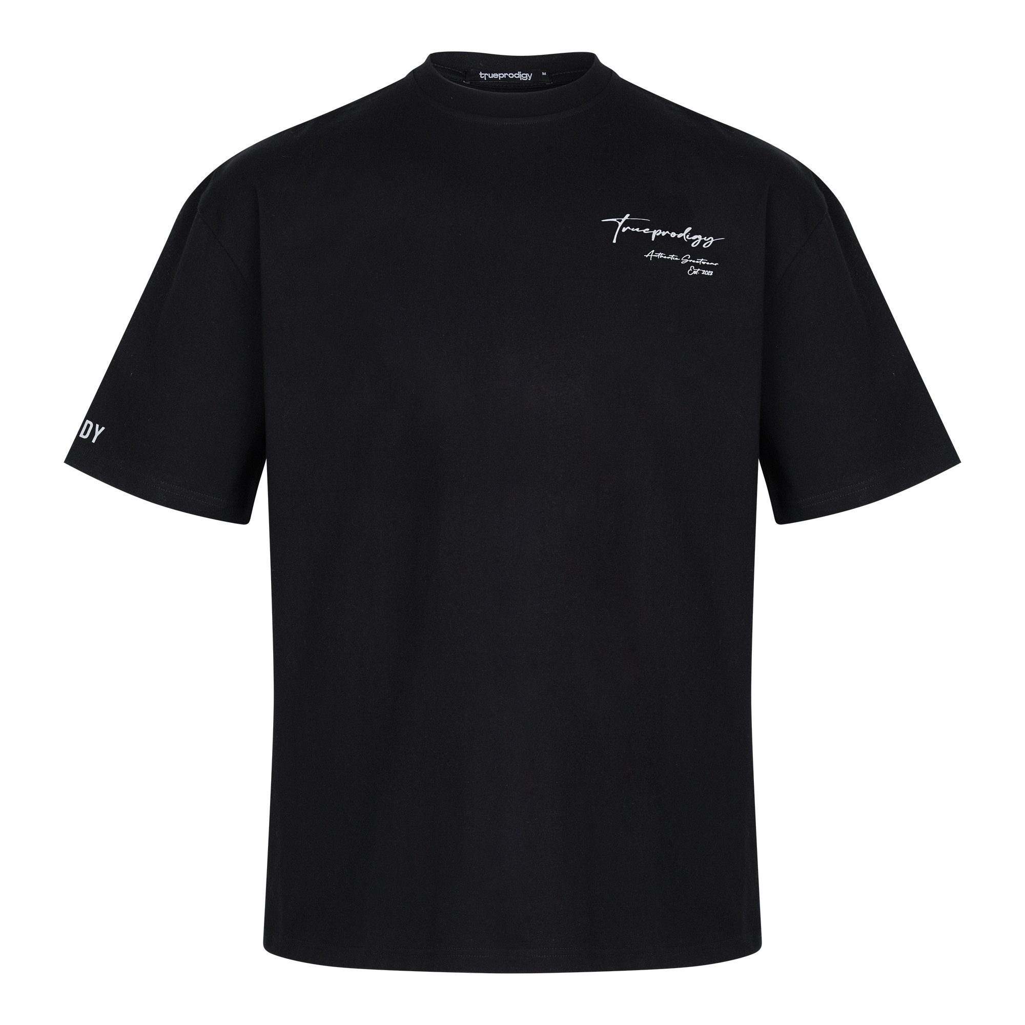 trueprodigy Oversize-Shirt Marin Logoprint Rundhals dicker Stoff günstig online kaufen