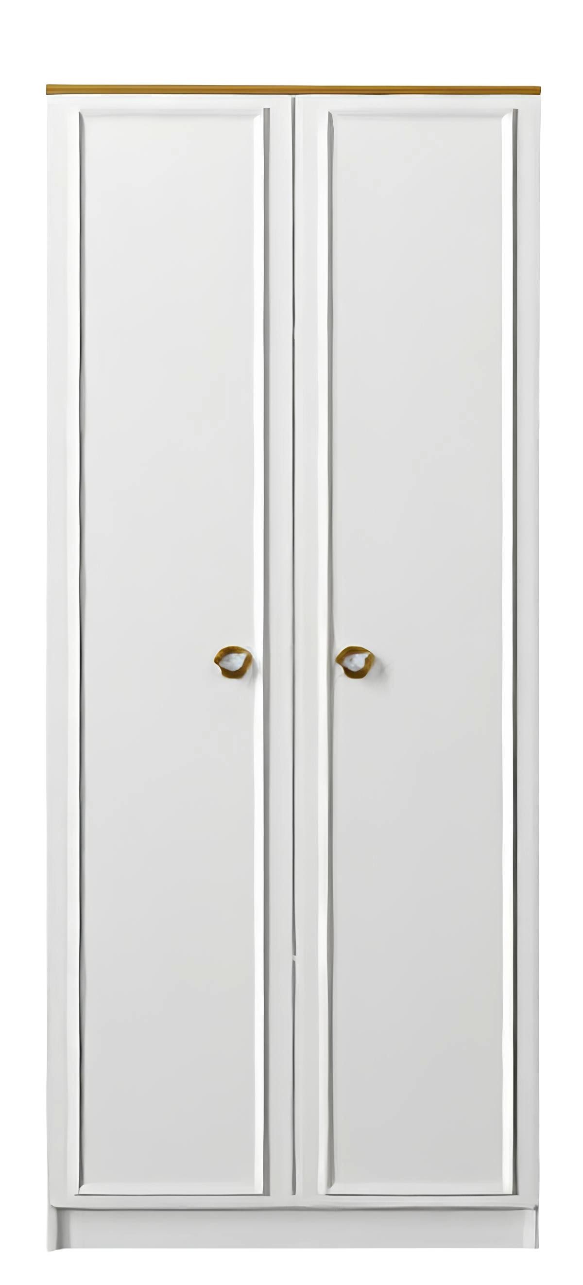 JVmoebel Kleiderschrank Moderner Kleiderschrank aus weißem Holz mit luxuriösem Design (Kleiderschrank) Made in Europa