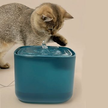 Kpaloft Trinkbrunnen 3 L, Trinkautomat, Katzen Wasserspender, superleise 3 l, automatische Wassertrinkschalen