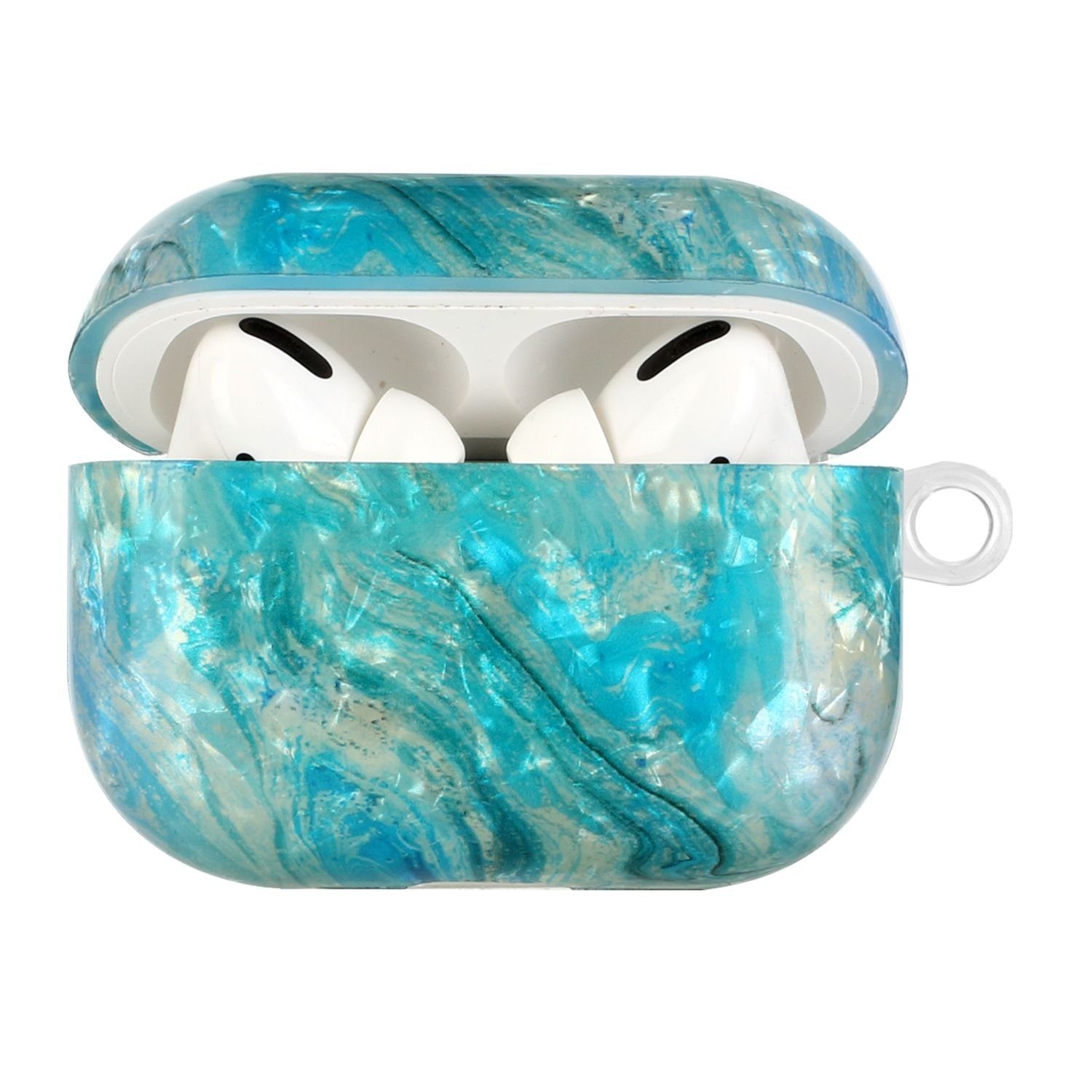 König Design Handyhülle Apple AirPods Pro, Schutz Hülle für Apple AirPods Pro Tasche Case Cover Etuis 360 Grad Bumper Motiv
