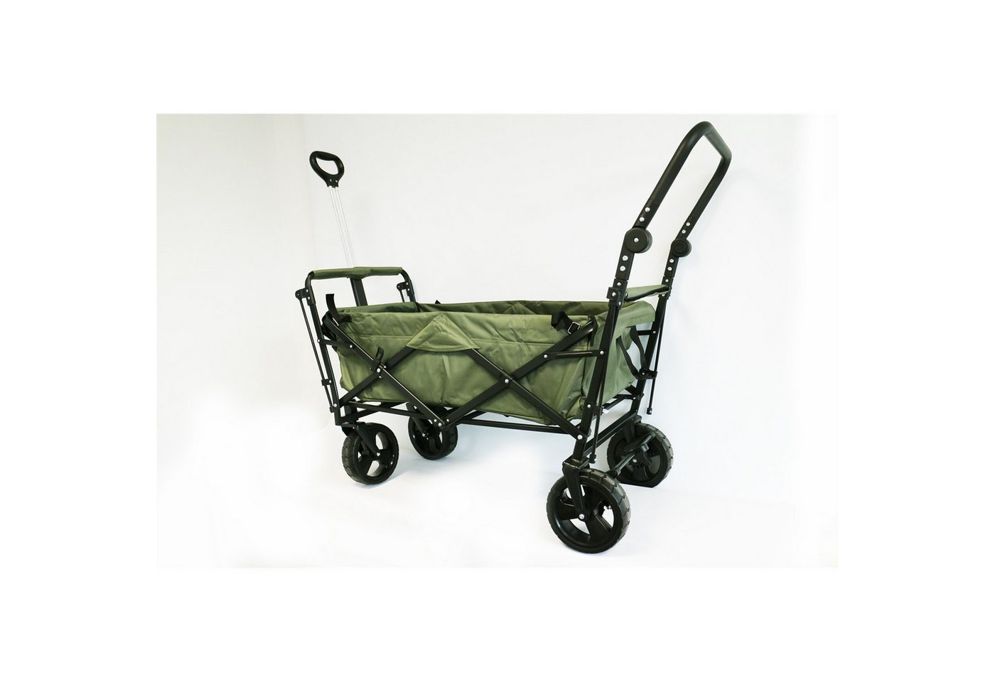 Thumbnail - Vedes Bollerwagen KD-6660WROL Premium XXL Bollerwagen olive grün