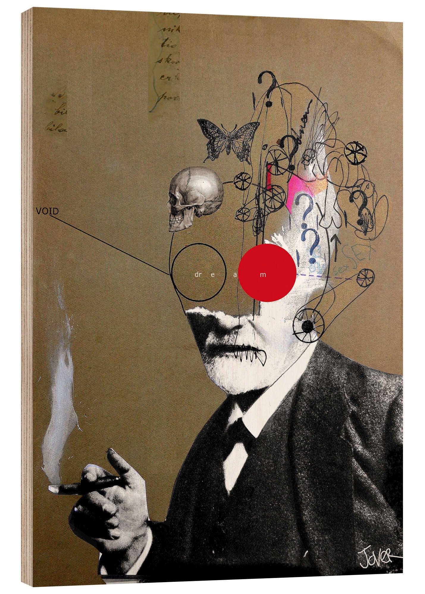 Holzbild Loui Jover