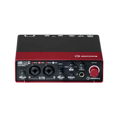 Steinberg Digitales Aufnahmegerät (UR22C Red USB 3 Audio Interface - USB Audio Interface)