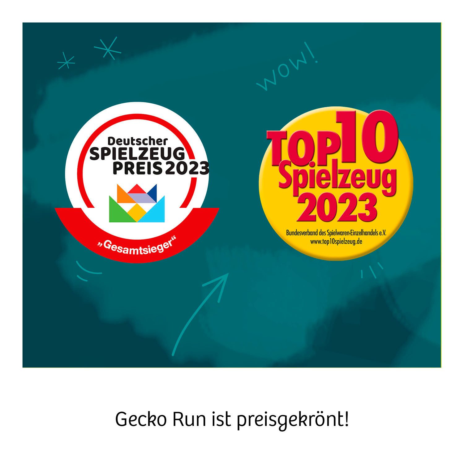 Kosmos Kugelbahn Gecko Run Challenge XXL, Made in Germany