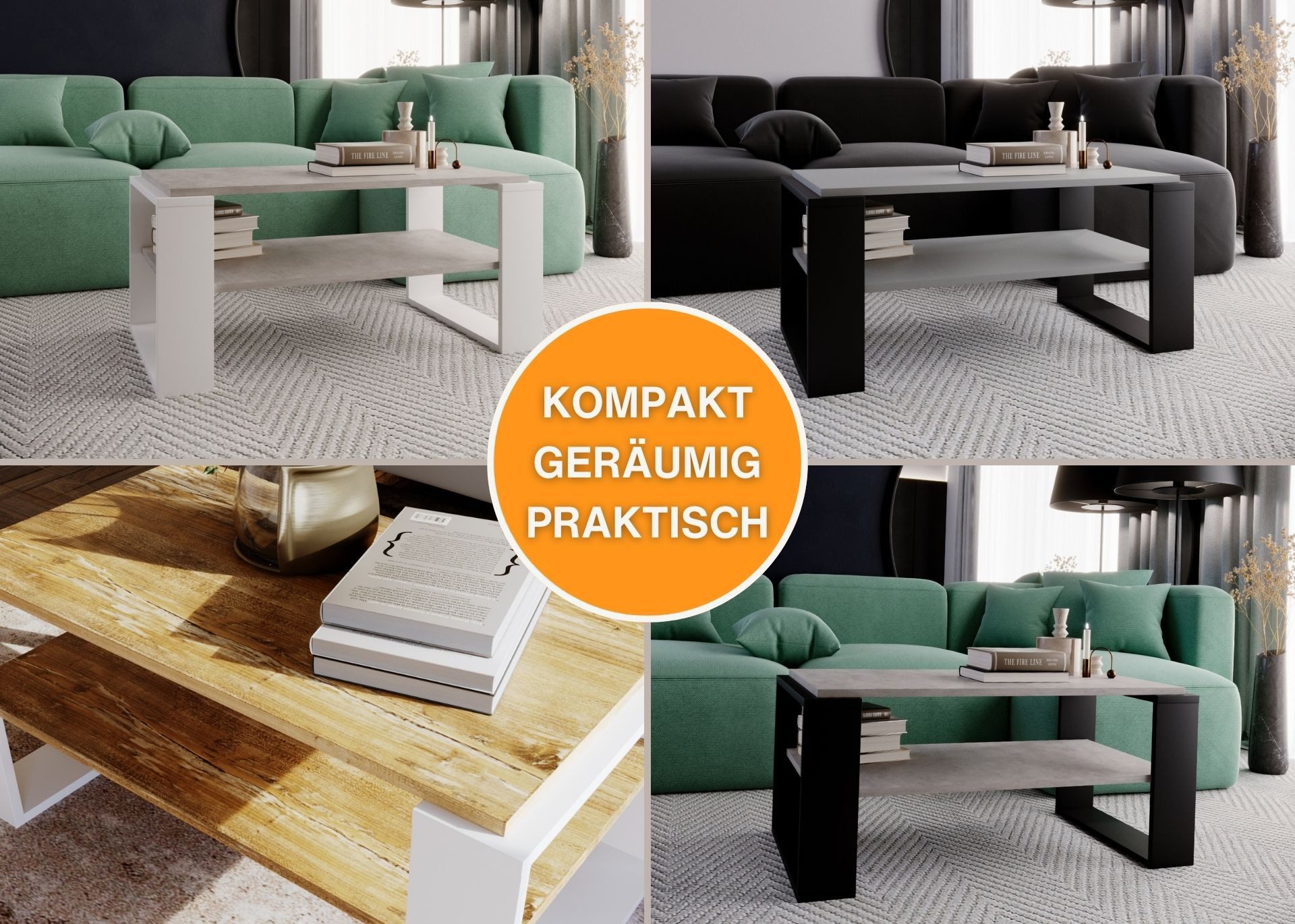 Raumhirsch Furniture Couchtisch Kaja96 modern & günstig online kaufen