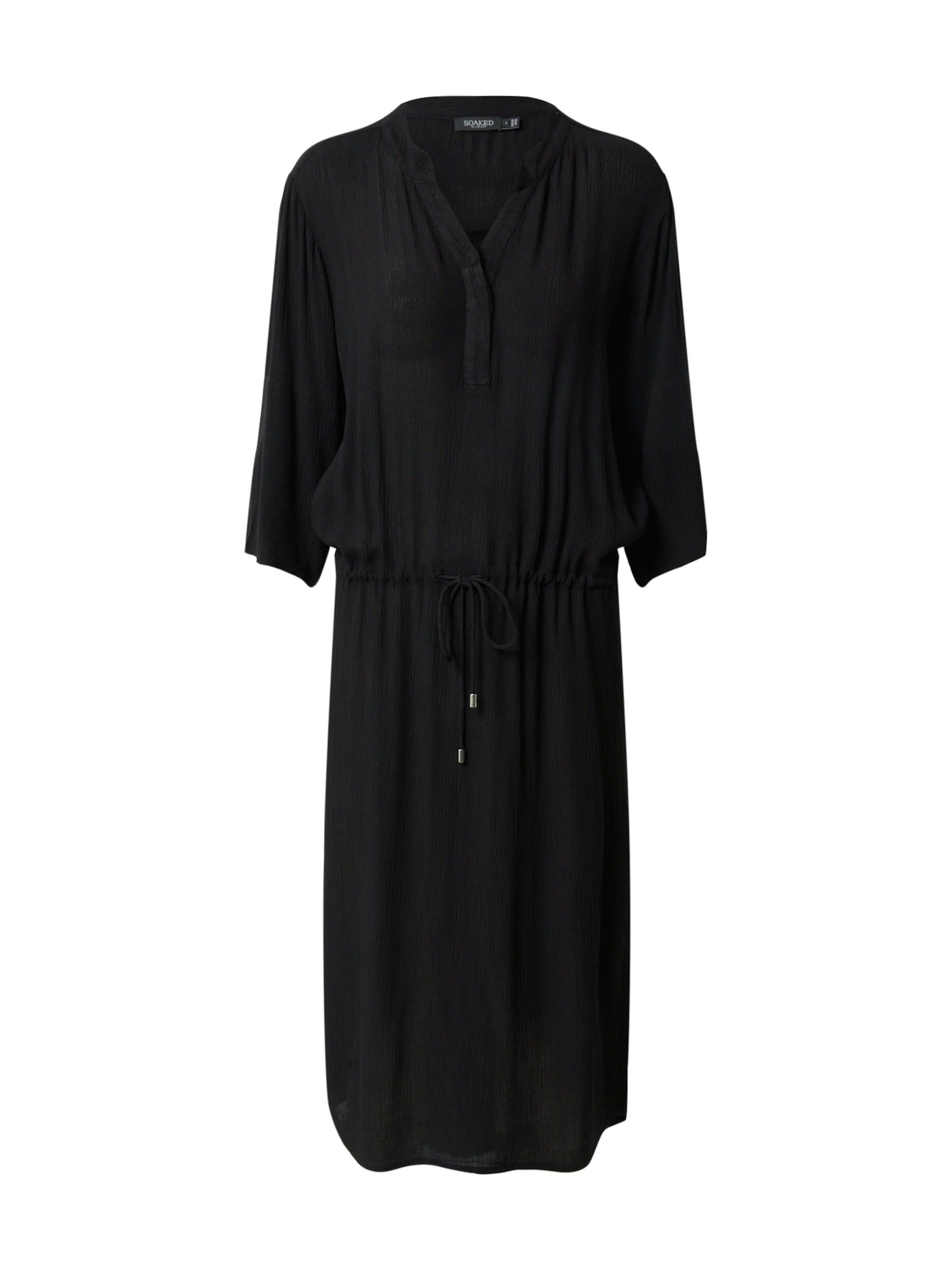 SOAKED IN LUXURY Blusenkleid Zaya (1-tlg) Drapiert/gerafft