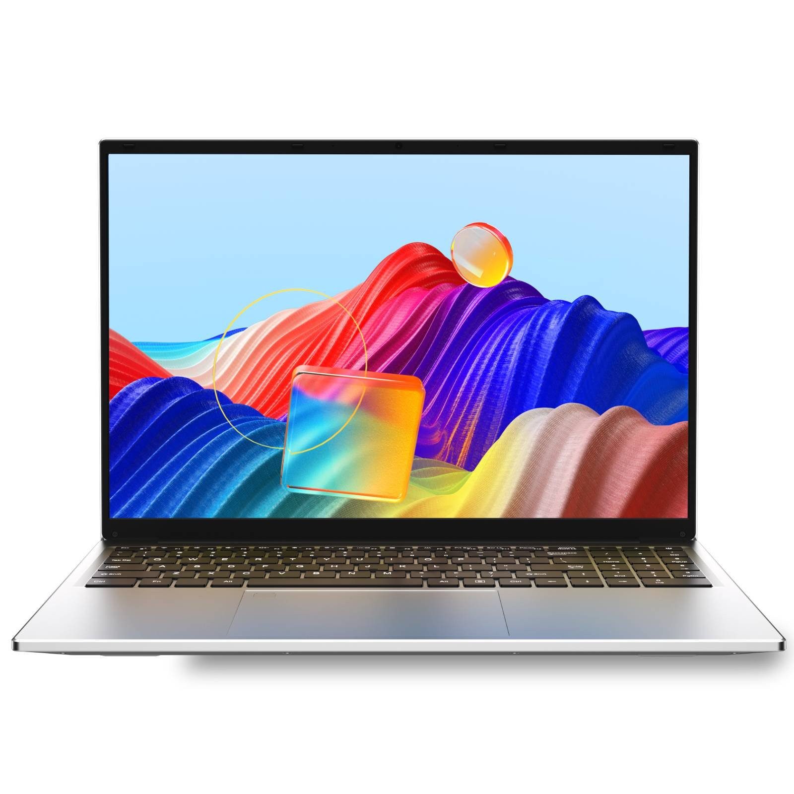Auusda T161N Laptop, 16 Zoll, i3-1000NG4, 16GB RAM, 1TB NVMe SSD Notebook (i3-1000NG4, 1024 GB SSD, mit umfangreichen Anschlussmöglichkeiten und Fingerabdruck)