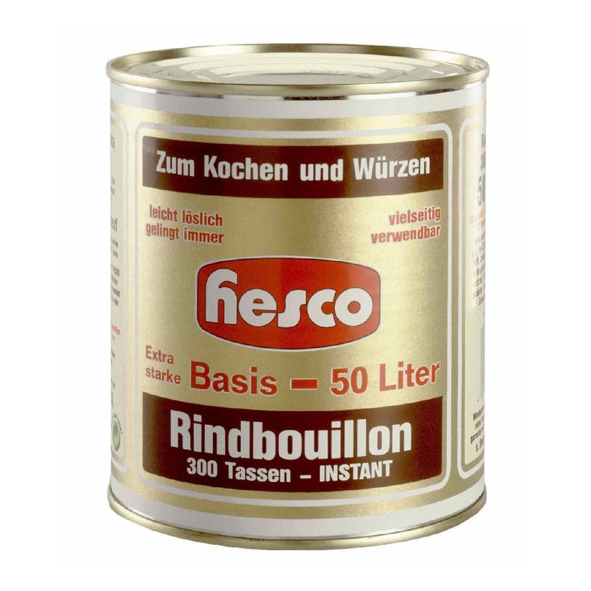 Hesco Fond, Hesco Rindbouillon zum Kochen Würzen für Suppen und Saucen 1000g