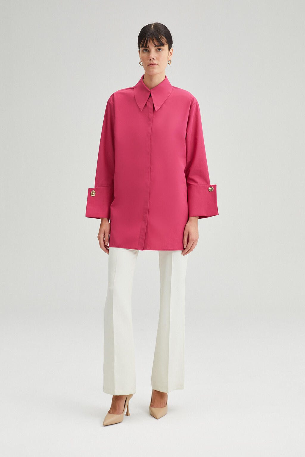 touche prive Hemdbluse Poplin Shirt mit günstig online kaufen