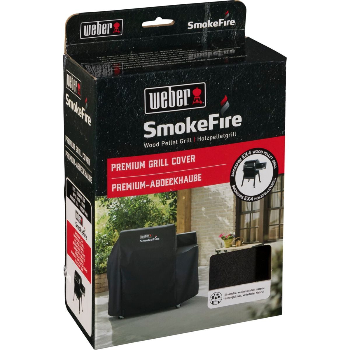 Weber Gasgrill Premium Abdeckhaube für SmokeFire EX4