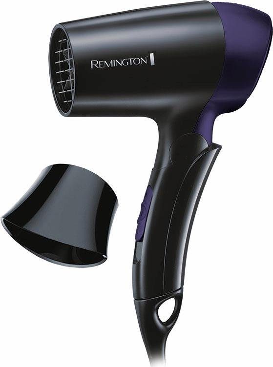Remington Haartrockner D2400, 1400 W, Extrem kleiner Reisehaartrockner [klein & stark & für Reisen,Diffusor]