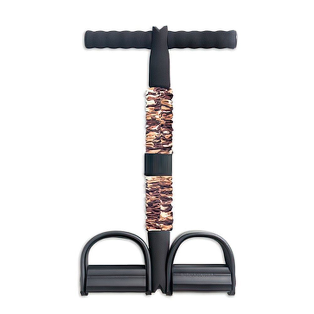 Blusmart Gymnastikbänder Camouflage-Zugseil-Sit-Up-Ausrüstung, Verstellbare desert camouflage