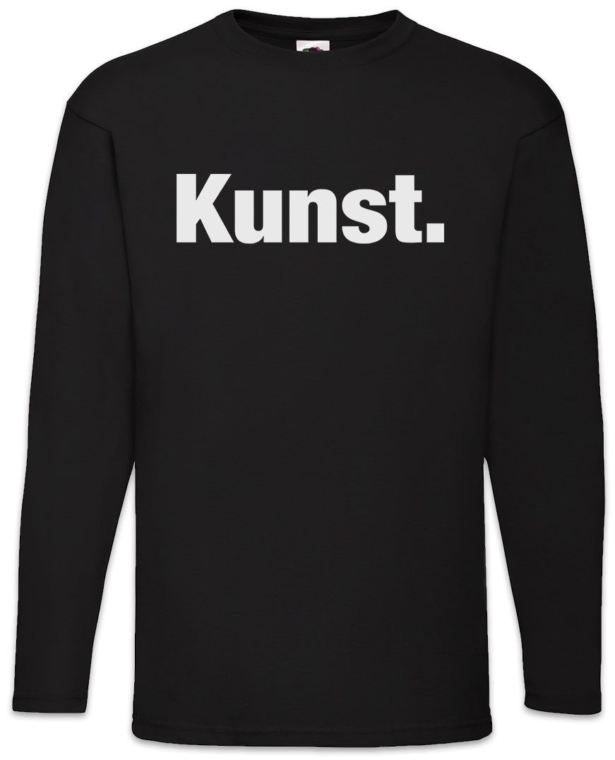 Urban Backwoods Langarmshirt Kunst Langarm T-Shirt Art Künstler Kunstwerk Ausstellung Museum Slogan (1-tlg) Spruch Motto Fun Spaß