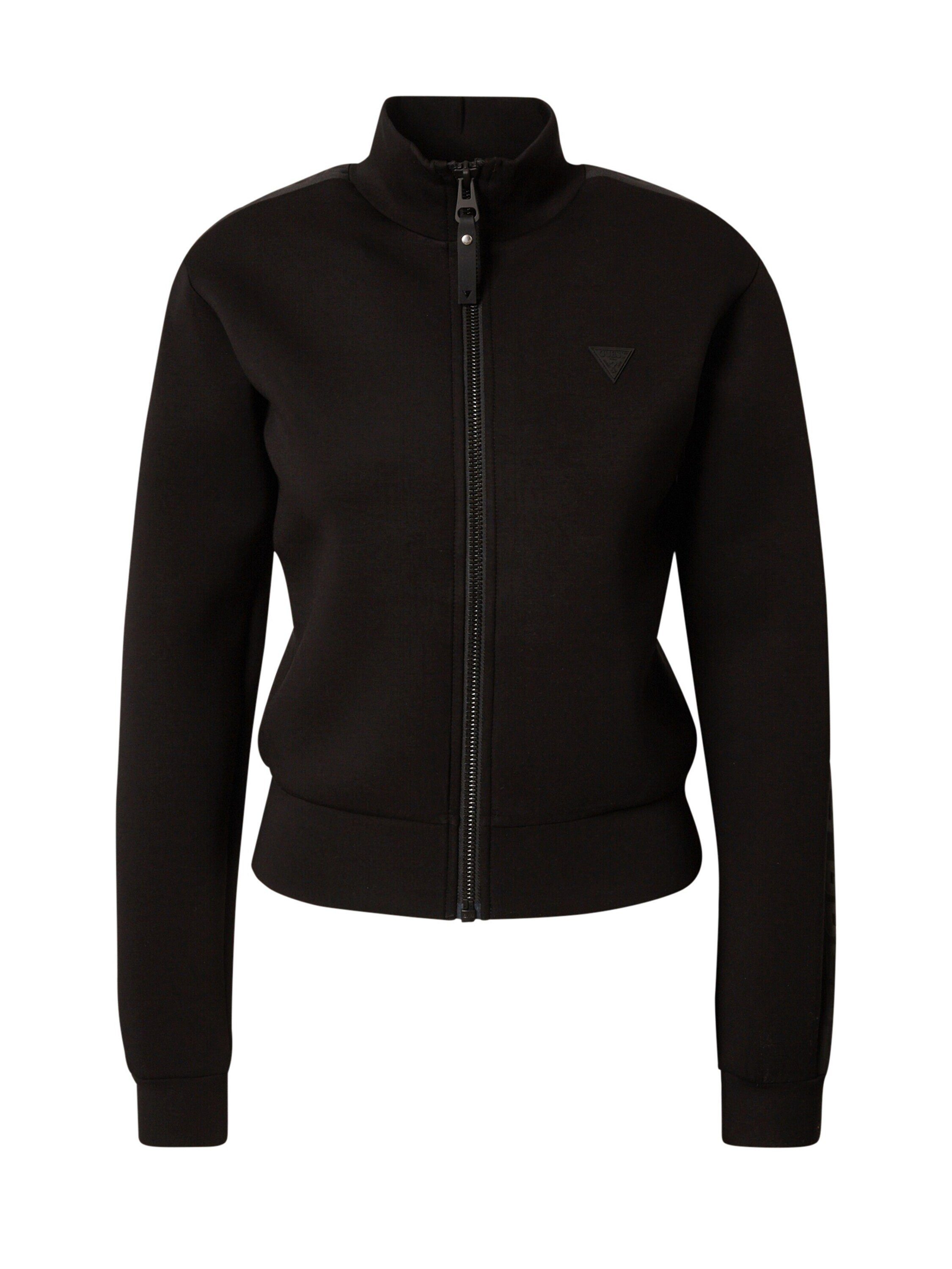 Guess Sweatjacke New Allie (1-tlg) Seitenstreifen