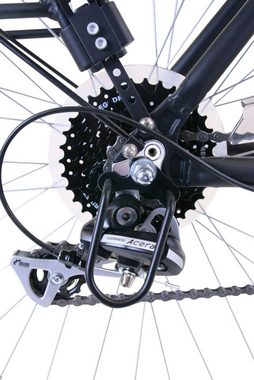 Performance Trekkingrad, 24 Gang Shimano ACERA RDM360 Schaltwerk, Kettenschaltung