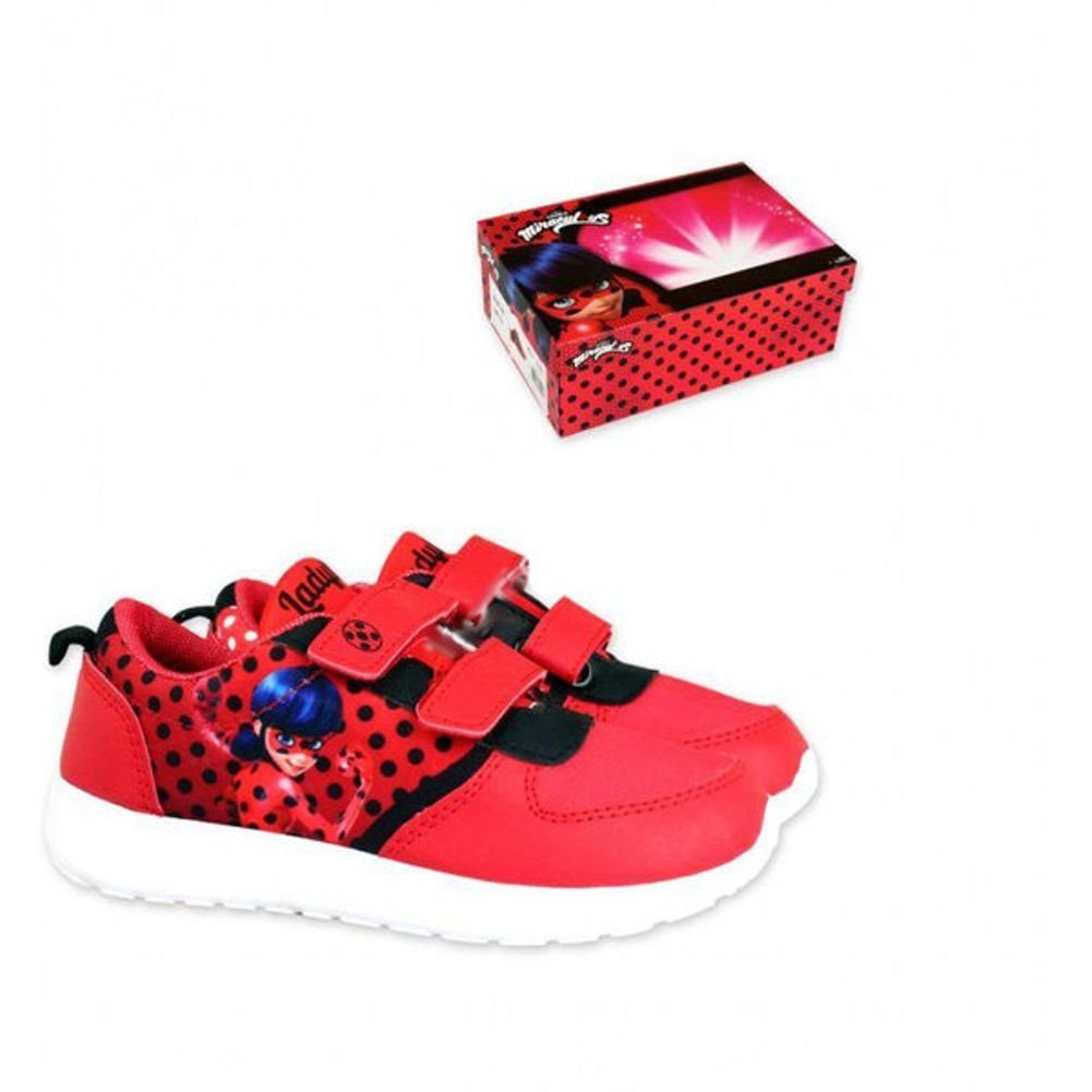 Miraculous - Ladybug Mädchenschuhe Miraculous - Rot Schuhe Klettverschluss Sneaker Gr. 35 29 Kinder
