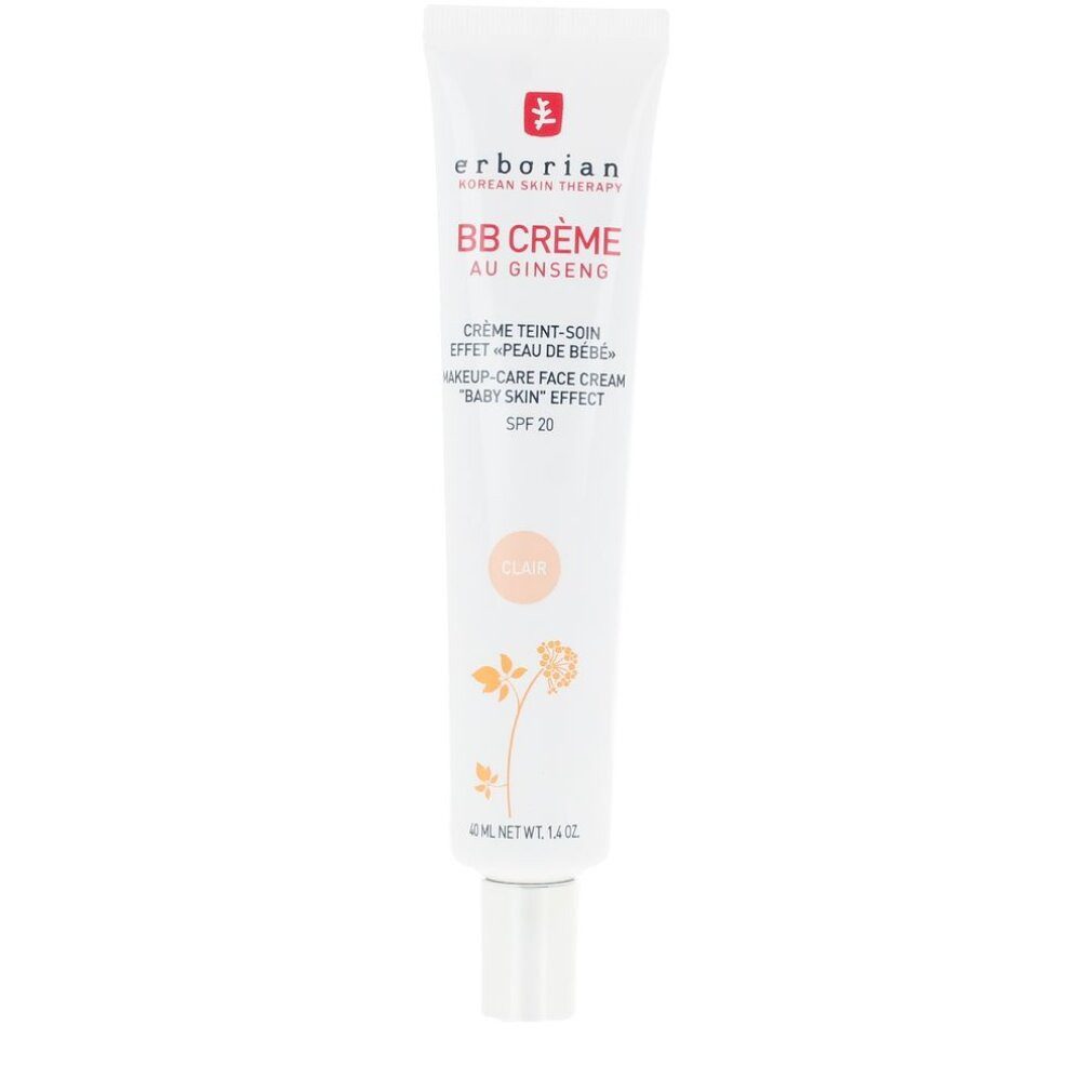 Erborian Tagescreme BB krém SPF 20 (BB Creme Make-up Care Face Cream) 40ml - Shade: Clair