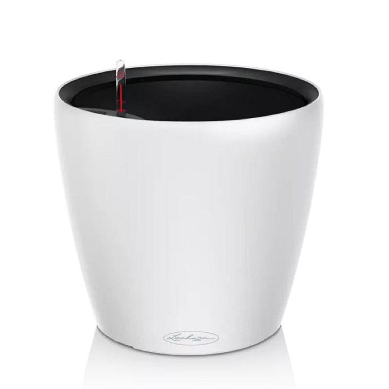 Lechuza® Blumentopf Classico Color LS 35 weiß (Komplettset)