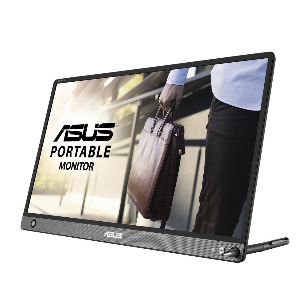 Asus ZenScreen Go MB16AHP Portabler Monitor (39,62 cm/15,6 ", 1920 x 1080 px, Full HD, Integrierter Akku, USB Typ-C, Micro-HDMI, Flicker-Free)