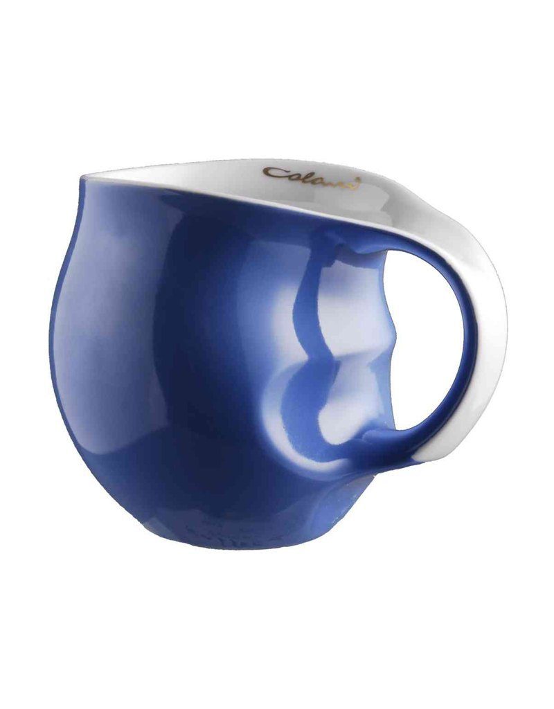 Colani Tasse Luigi Colani Kaffeebecher Porzellanserie "ab ovo", Porzellan, spülmaschinenfest, mikrowellengeeignet blau