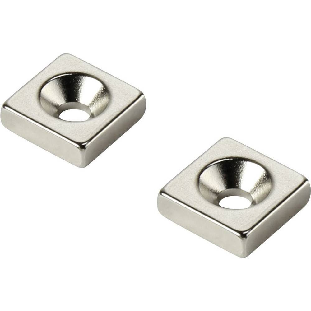 Magnet NdFeB-Magnet Rechteck mit Innenloch