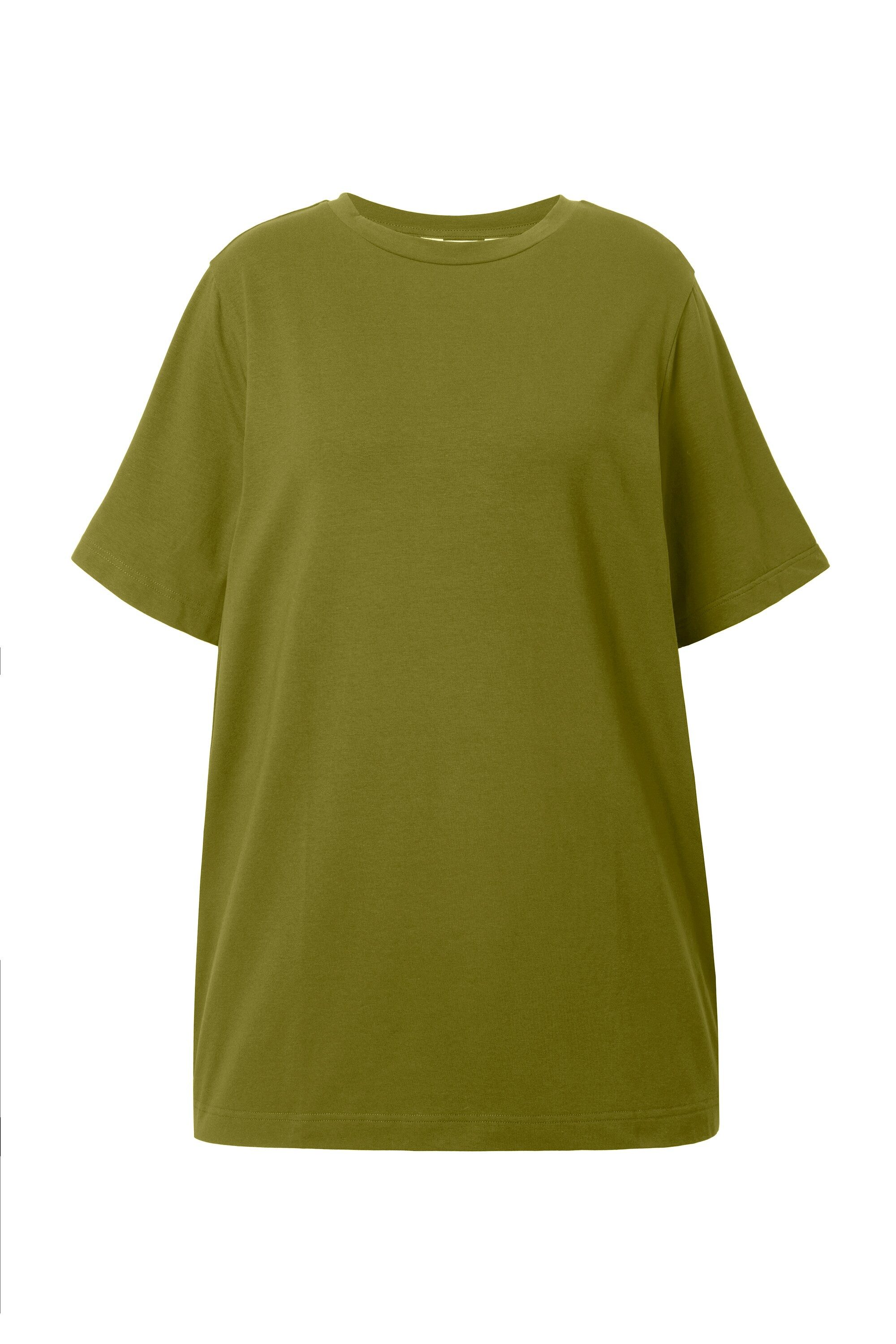 Studio Untold Longshirt Longshirt langer Classic Shape Halbarm günstig online kaufen