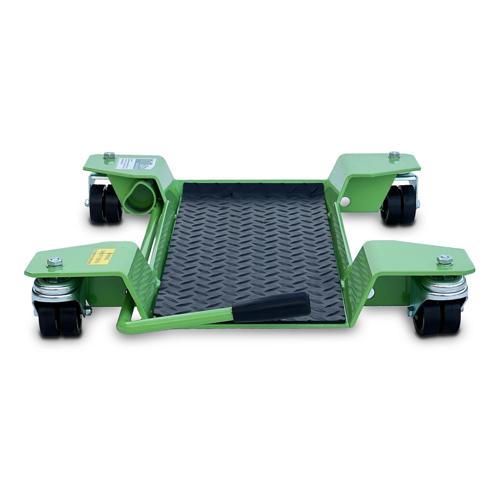 Transportroller Rangierhilfe für Motorrad mit Ständer grün 54x19 cm Last bis 250kg