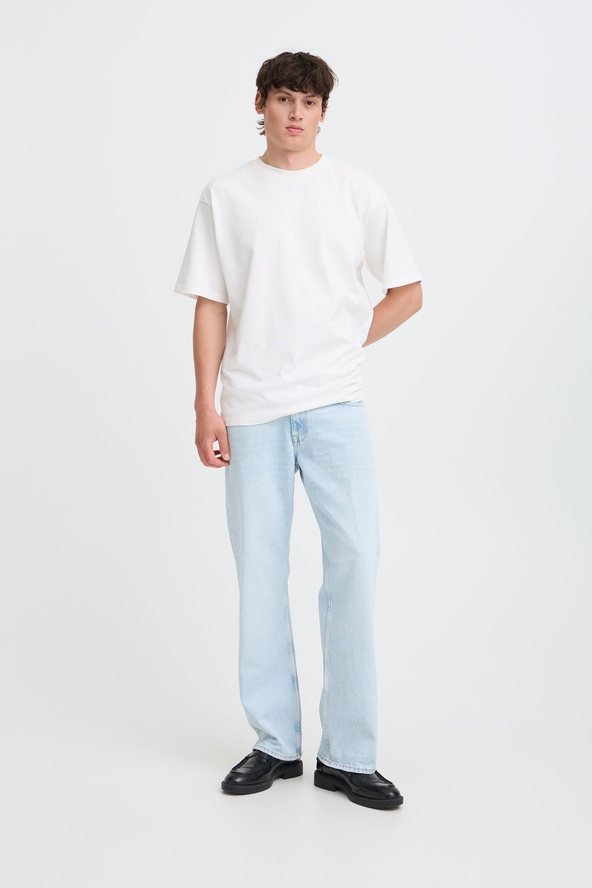 Blend Bequeme Jeans BHFlake Jeanshose mit weitem Schnitt und geradem Bein - Flake Fit