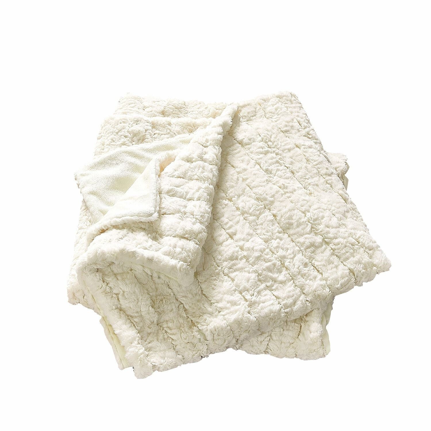Mirabeau Tagesdecke Plaid Dorelice weiß